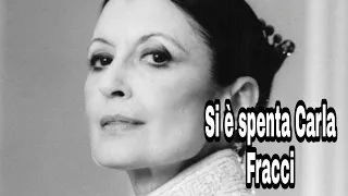 Carla Fracci è morta. Diva della Danza mondiale.