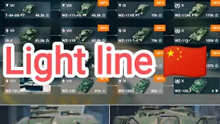 CHINESE LIGHT LINE testing 9.5🔜 🇨🇳9.7 Update WoT Blitz