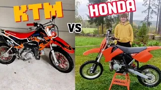 KTM VS HONDA