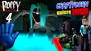 CRAFTYCORN QUIERE SANGRE!!! ¿QUE PASARIA SI MR DELIGHT MATA A HOPPY? EN POPPY PLAYTIME 4