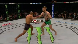 Conor McGregor KO's Jose Aldo - SUPER SLOW MOTION HD