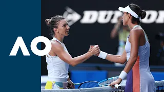 Simona Halep vs Garbiñe Muguruza - Extended Highlights (SF) | Australian Open 2020