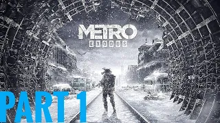 Metro Exodus | PS4 Slim Gameplay | Walkthrough | Part 1