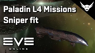 EVE Online - Tachyon Beam Paladin L4 Mission test