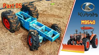 Homemade RC Tractor 4×4 AWD From PVC/ Part 05