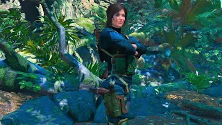 Shadow Of The Tomb Raider Stealth Kills PS5 Gameplay