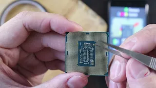 Моддинг CPU CoffeLake 1151v2 под 1151