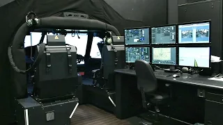 State-of-the-art Helicopter Simulator: UH-60 Black Hawk Aircrew Trainer