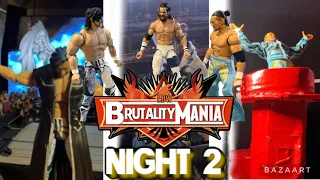 LBW Brutalitymania 4 Night 2 PPV FULL SHOW (WWE Action Figure Fig Fed)