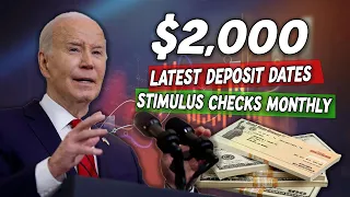 Big News! Check Latest Deposit Dates For $2,000 Stimulus Checks For Social Security SSI SSDI VA