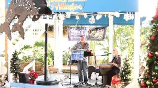 Michael and Donna Hirst performing at Fishermens Village in Punta Gorda on New Years Day