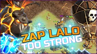 HOW TO - Zap Sui Lalo + Log Launcher Strategy | TH12 | #ClashofClans