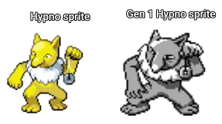 Gen 1 Pokemon Sprites don't make sense