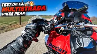 TEST DE LA DUCATI MULTISTRADA V4 PIKES PEAK 🚀🔥 180CV DE FOLIE