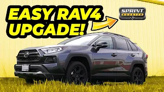 Toyota RAV4 TRD Upgrade Improves Acceleration and Removes Throttle Pedal Lag! #sprintbooster #rav4