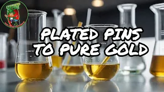 gold recovery from gold plated pins & connectors using nitric acid