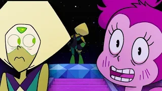 Peridot accidentally finds Spinel in the garden
