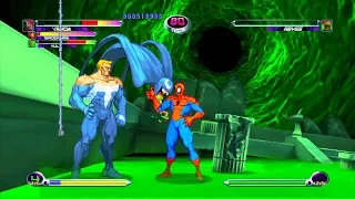 Marvel VS Capcom 2 - Venom/Spider-Man/Hulk - Expert Difficulty Playthrough