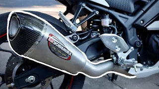 Yamaha R3 - Yoshimura Full Exhaust (Alpha-T Race) - Pure Engine Sounds