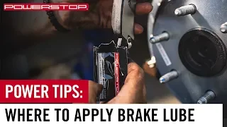 How To: Apply Brake Lube | PowerStop