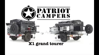 The best tent trailer I have ever seen! Patriot Campers X1-Grand Tourer : SEMA 2017