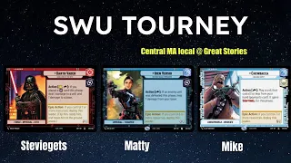 Star Wars Unlimited - Local Tournament Gameplay