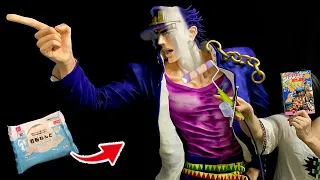 Coloring[Life-sized]Jotaro Kujo[JJBA]Make a 1$clay sculpture figure[Eng sub]