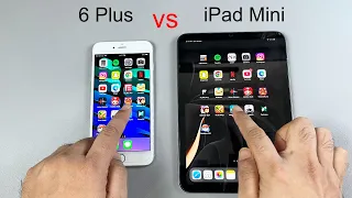 iPad Mini vs iPhone 6 Plus - Speed Test