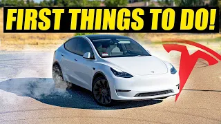 Tesla Model Y - First 30 Things To Do!