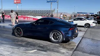 MKV Supra 9 second passes at IFO Las Vegas