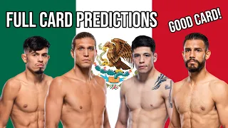 UFC Mexico City Moreno vs Royal 2 Full Card Predictions & Betting Breakdown