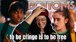 BOTTOMS makes me TEEHEE and GAY PANIC | *MOVIE REACTION*