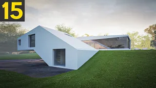 TOP 15 FUTURISTIC HOMES that look Amazing