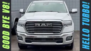 2025 Ram 1500 Hurricane 3.0l Laramie POV mpg drive | Interior & Exterior first impressions vs 2024