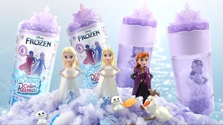 Anna and Elsa Snow Color Reveal Disney Frozen Dolls with Water Series 2