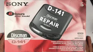 Sony D 141 Discman repair