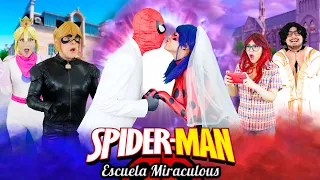 LADYBUG Y SPIDERMAN SON NOVIOS 😱❤️ | Escuela Miraculous