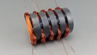 I make free energy homemade with five permanent magnet and five copper gear