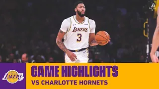 HIGHLIGHTS | Anthony Davis (29 pts, 14 reb, 3 blk) vs Hornets