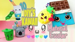 DIY KAWAII / 10 ideias de material escolar - DIY SCHOOL SUPPLIES compilation