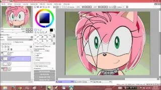 Recoloring Amy Rose into Mary