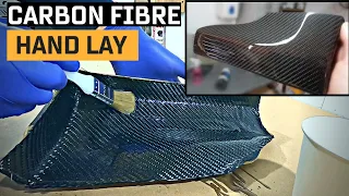CHEAPEST way to make CARBON FIBER. No specialist tools. Hand laminating [DIY] EPOXY RESIN