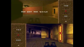 Quake - Two-Player Deathmatch (Actual N64 Capture)