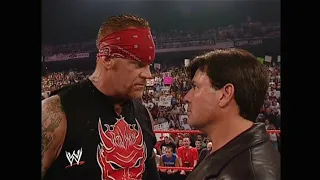 The Undertaker confronts Eric Bischoff! 07/29/2002