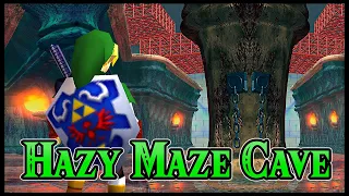 Zelda OoT in SM64 Hazy Maze Cave