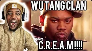 FIRST TIME HEARING WU TANG CLAN - C.R.E.A.M (Official HD Video) (REACTION)