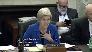 Hearing Exchange Three: Warren Highlights Need for Ethics Laws Across Federal Government