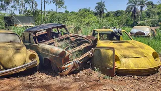 FERRO VELHO ABANDONADO CHEIO de CARROS ANTIGOS!!!