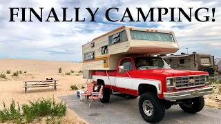 First Camping Trip - Home Built Truck Camper
