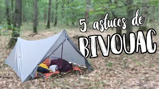 Bivouac : 5 astuces pour ne pas avoir froid